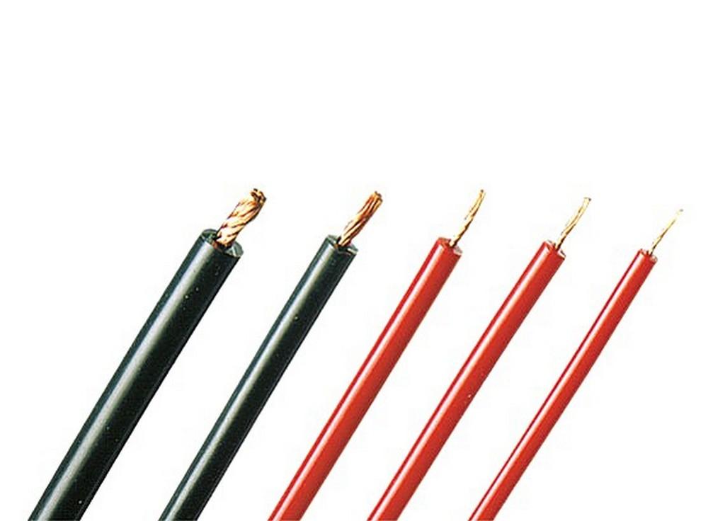 Silicone ledning 1,0mm² rød SILI-HV 1,0 - 19A/HIGH VOLTAGE