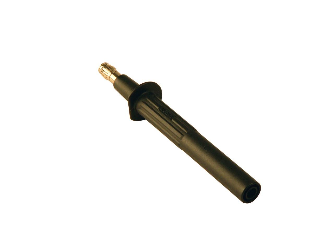 Prøvespids SPA6-L sort for 6mm unbrako/klemme