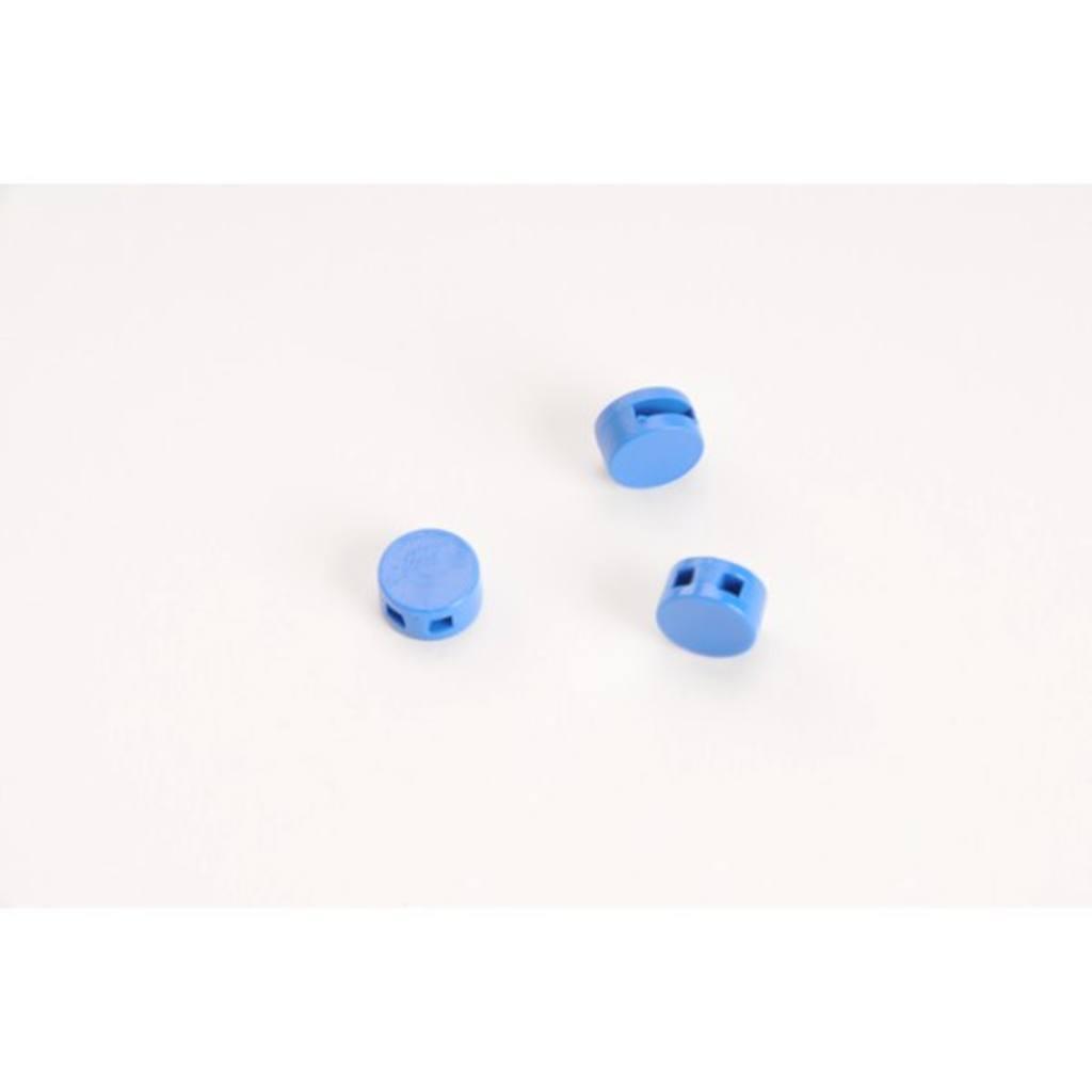 Plastplomber, blå, 9mm 1000 stk