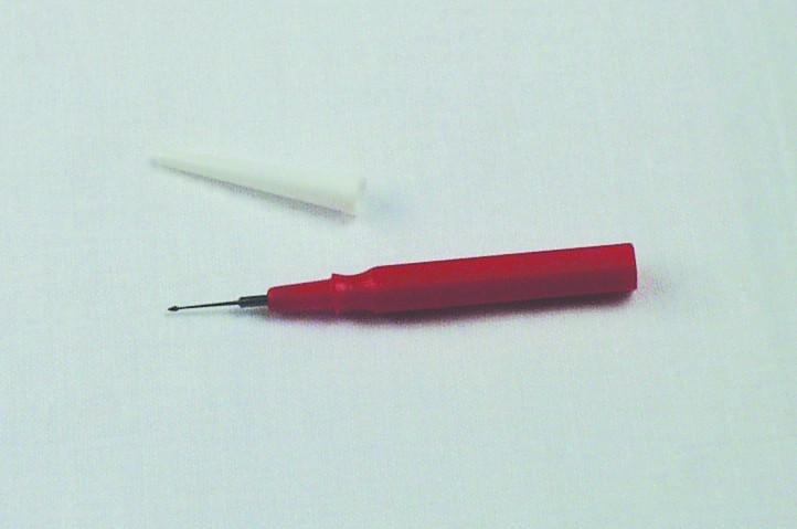 Spartel mini rød 0,63mm