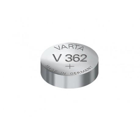 Varta batteri V362 sølvoxid 1,55V: 21mAh: Ø7,9x2,1mm SR58