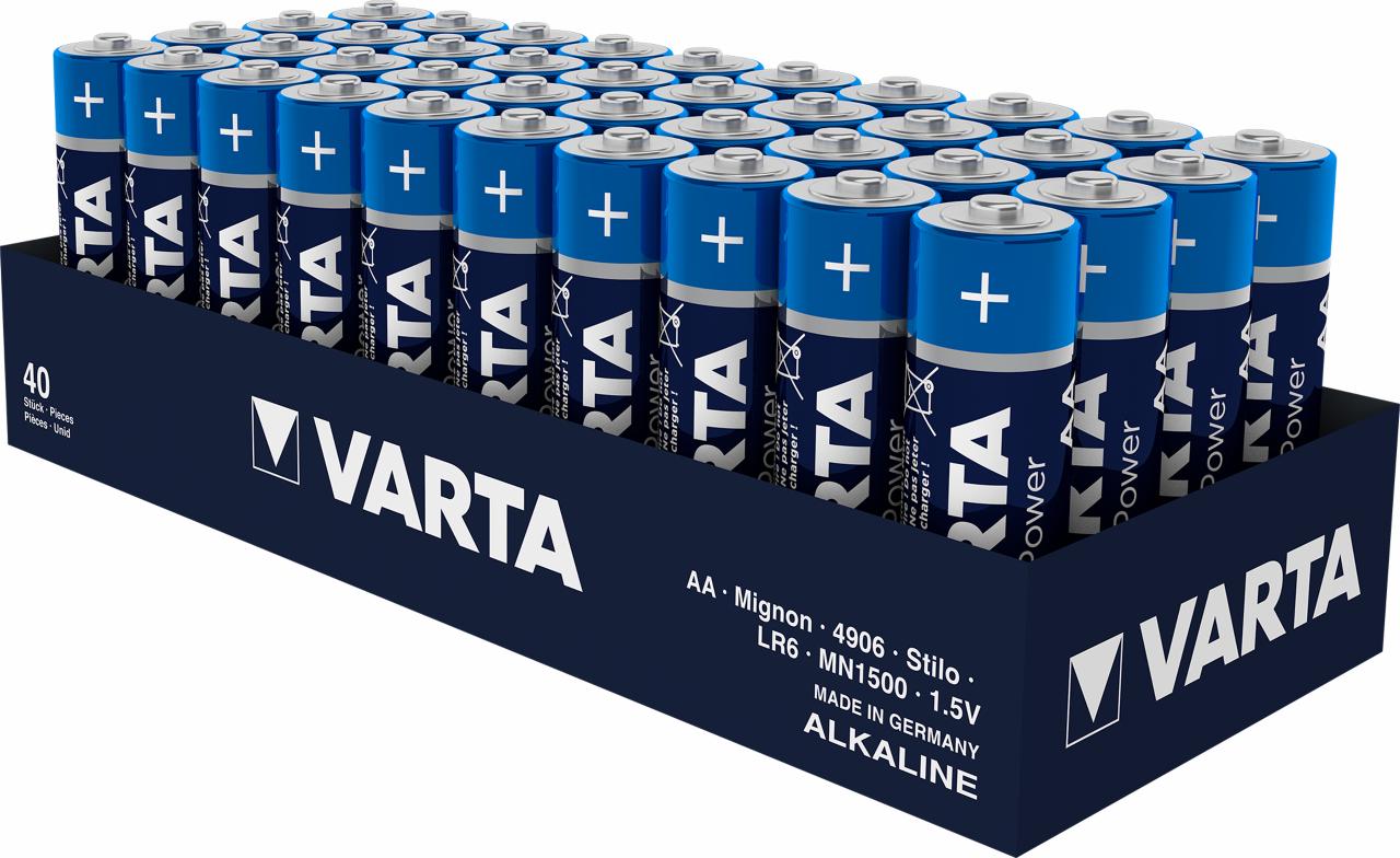 Varta batteri High Energy AA 1,5V; Ø14,5x50,5mm LR6 - Alkaline