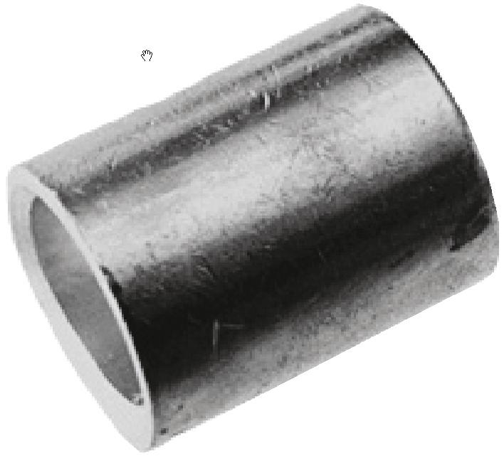 Parallelforbinder Cu fortinnet 4-6mm²; 9mm lang DIN46234