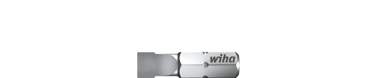 Wiha Bit standard 25 mm Ligekærv 1/4 C6,3 6.5 x 160;mm (01626)