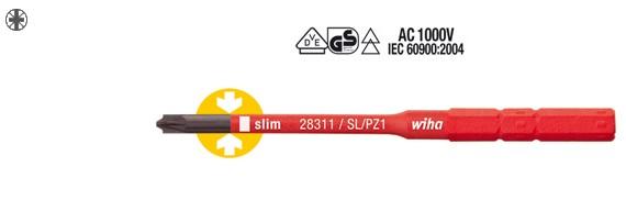 Wiha Bit slimBit electric PlusMinus/Pozidriv SL/PZ2 x 75 x 160;mm (34590)