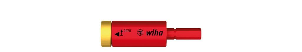 Wiha Momentadapter easyTorque electric til slimBits- og slimVario®-holder i blisterpakning 2.5 Nm (41343)