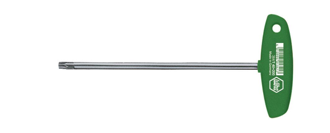 Wiha Stiftnøgle med tværgreb TORX®, matforkromet T20 (01332)