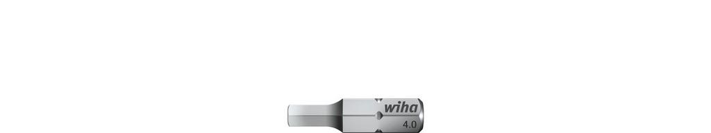 Wiha Bit standard 25 mm Sekskant 1/4” C6,3 6.0 x 160;mm (01708)