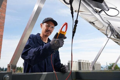 Fluke 393 FC-strømtang, IRR1-sol strålingsmåler, MC4-testkabel sæt