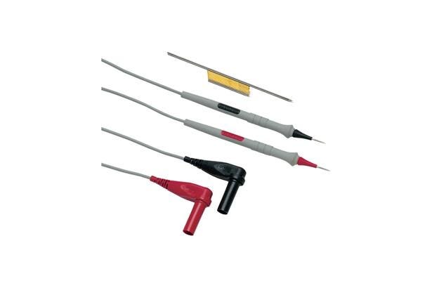 Electronic test probes with replacement tips