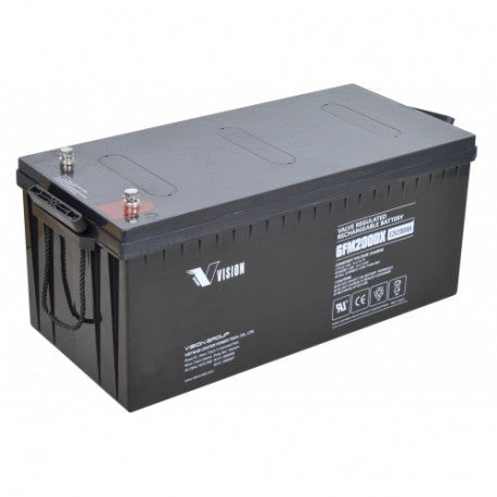 Vision 6FM200 12V/200 Ah  8mm