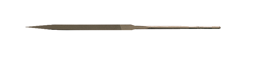 Nålefil flad u/hæfte 160mm fin