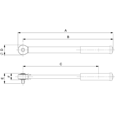 Momentnøgle elektronisk 200Nm, udsk. hoved
