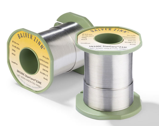 Tin-spole 3,0mm uden flux Sn100CE (SnNiGe); 4kg spole