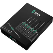 Skrutrekkersett elektronikk mikro PH00/0 rett 1.8/2.0/2.5/3