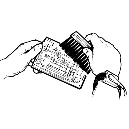 Børste myk ESD 100mm