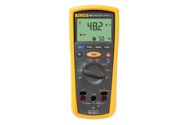 Insulation tester 50-1000V dig. 0.01Mohm-10Gohm CAT IV 600V