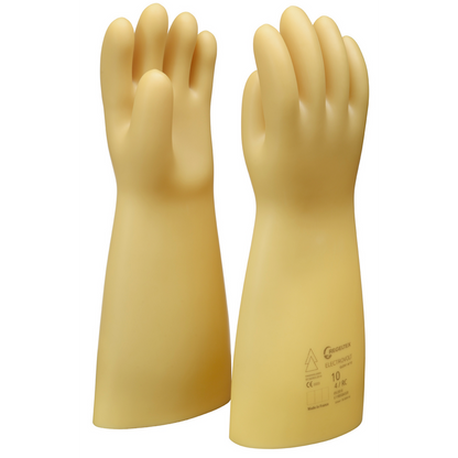 Natural latex glove 7.5kV cl.1 Size 11 - 36cm long, 1.5mm thick