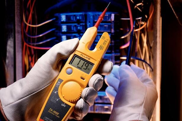 Elektrisk tester 1000V/100A AC 1000V CATIII - 600V CATIV