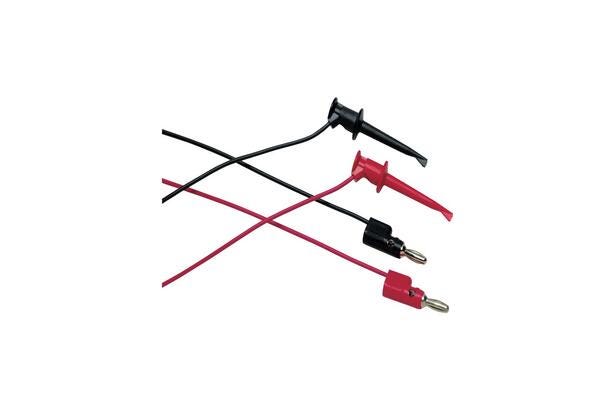 Testledninger m/minikroksonde 30V AC / 60V DC 3A