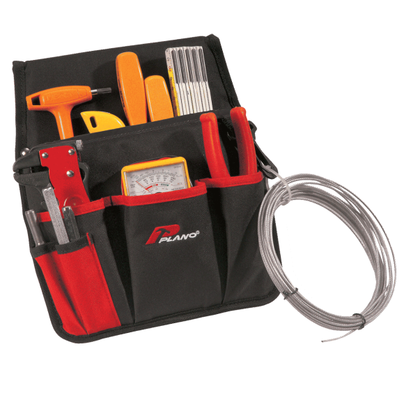 Plano tool bag electrician for belt