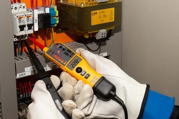 Voltage tester 6-690V S CATIV 600V w/vibration indicator