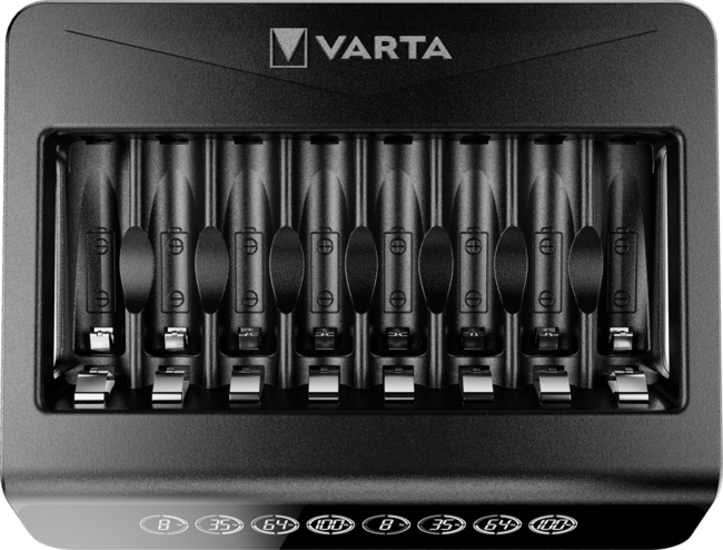 Varta LCD multilader+ f/AAA, AA Lev. uten batterier
