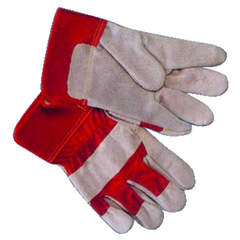 5-fingers overhandske i ko-læder, One-Size fits all