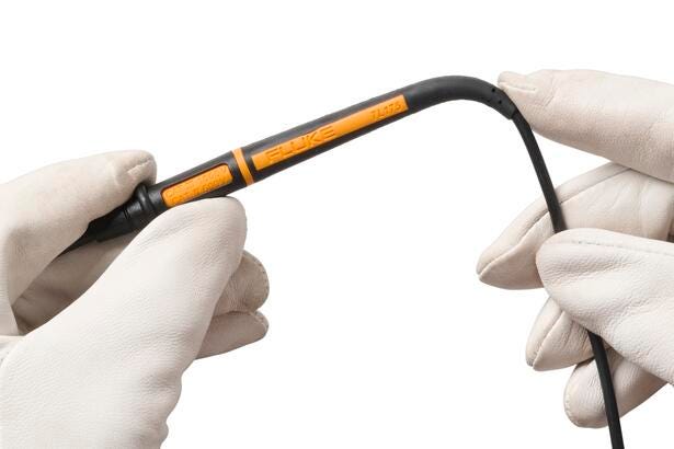 Testledningssett 2 mm DIA PROBE TIPS med 4 mm adaptere