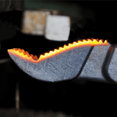 Cobra vannpumpetang polert 180mm; m/PVC på håndtak