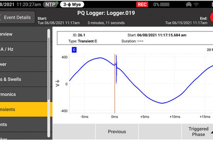 Fluke 1775 Power Quality Analysator 3-faset m/4 FLEX1500A strømprober