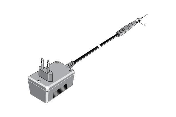 Mains adapter battery charger