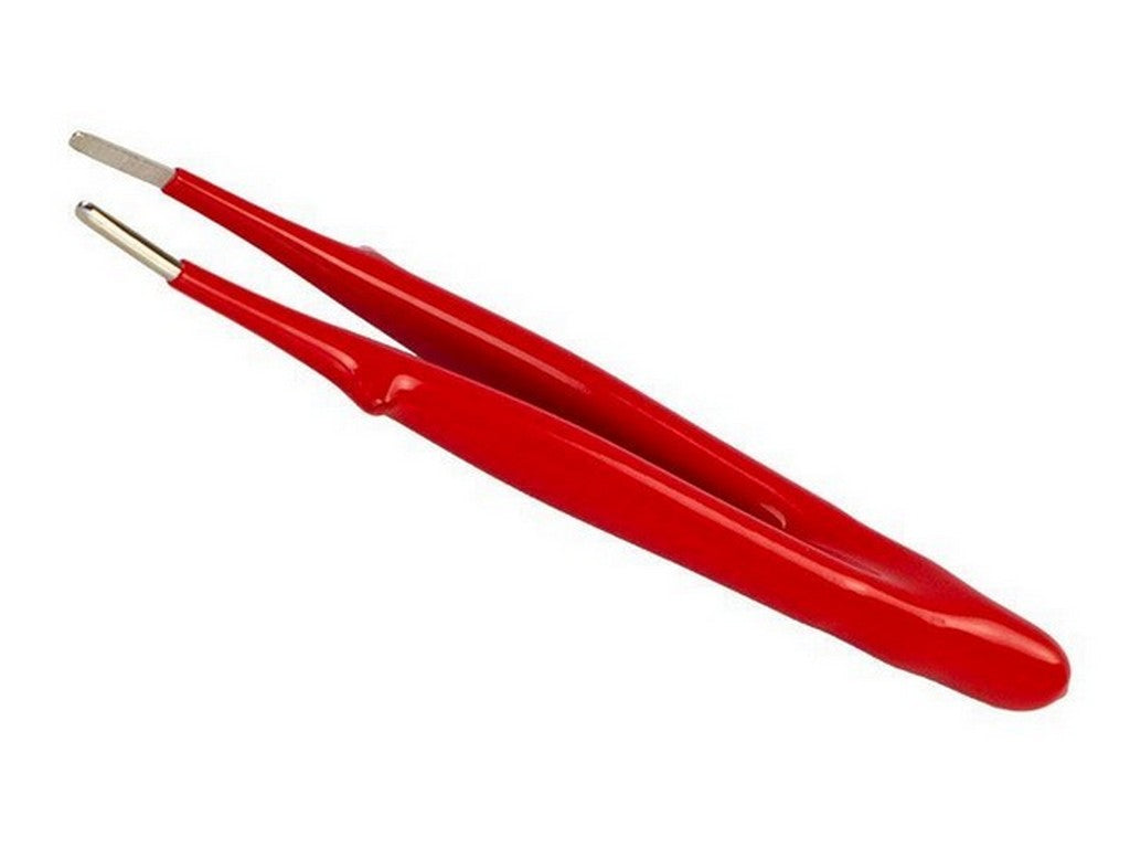 Tweezers 1000V insulated 210mm straight