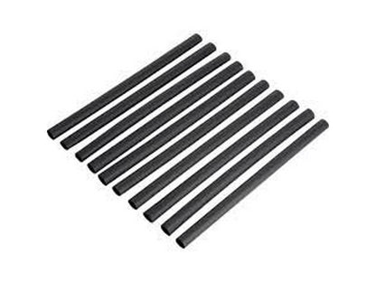 Krympeslange m/lim 6mm 3:1 sort 1,22m