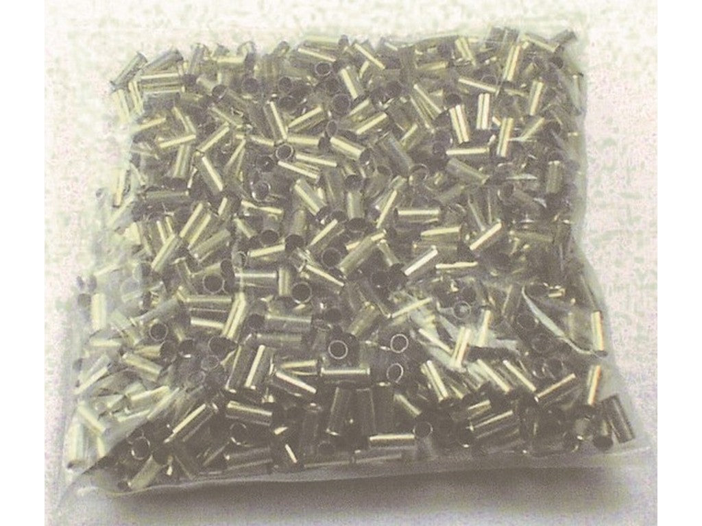 Terminalrør uisoleret 6mm²-L10mm; pose m/1000stk.