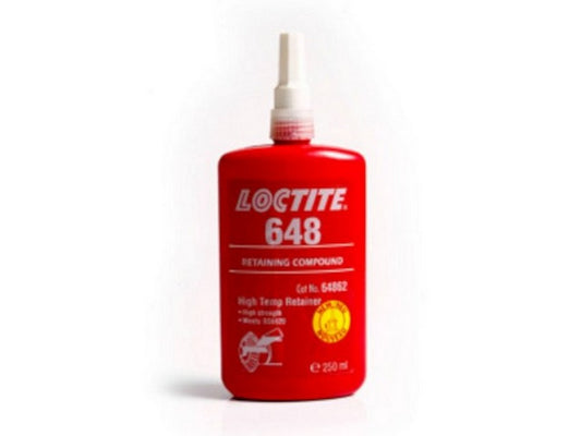 Loctite 648 lejesikring stærk 5 gr. flaske