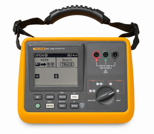 FLUKE-GFL-1500, tester for jordfeil i solcelleanlegg, 1500 V