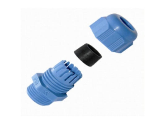 Cable gland polyamide EX-e Blue; M12; 4-6.5mm