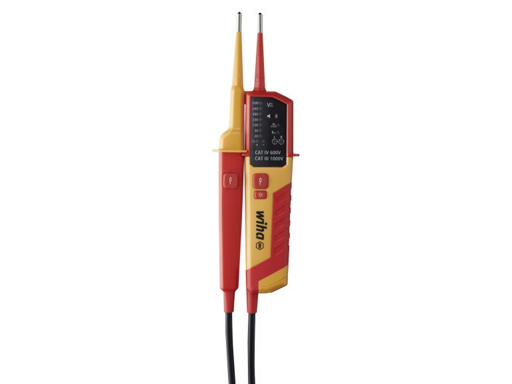 Wiha Voltage indicator w/LED 12-1000V AC/1500V DC CatIII 1000V/CatIV 600V