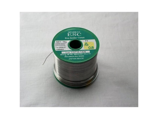 Lodde tin 1,0mm RA, F3 Sn96,5; Ag3; Cu0,5, 1000g ROL1 STD-J 004
