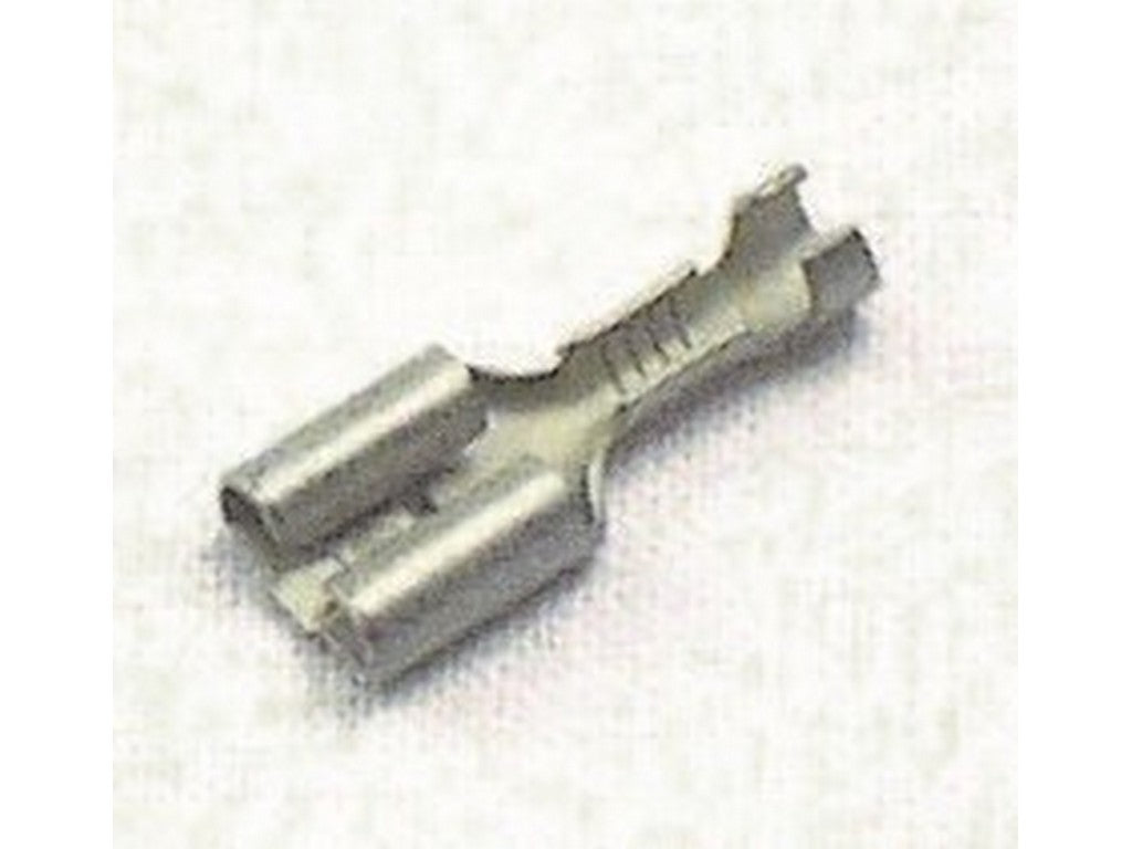 Flat connector female uninsulated tinned 6.3x0.8-1.5mm