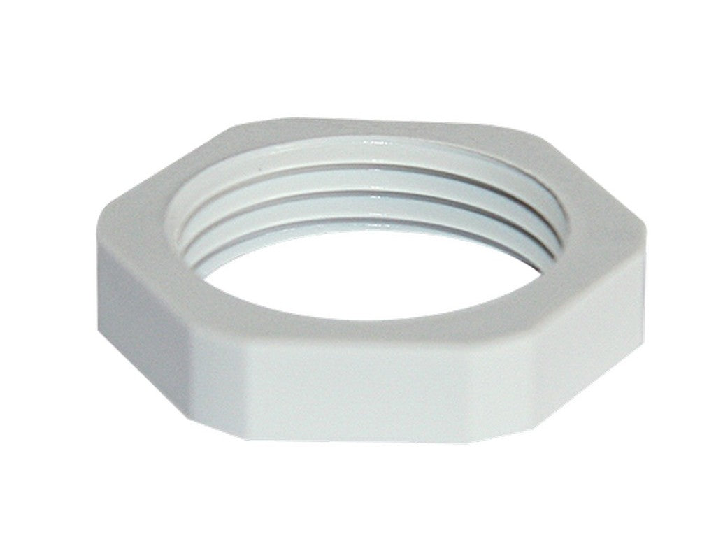 Møtrik polyamid grå PG42