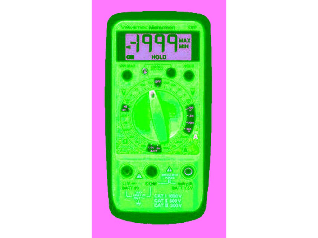 Multimeter digital 1000V CATI/600V CATII/300V CATIII