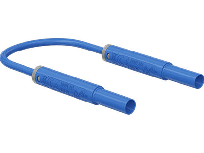 Testledning SIL SAK4N-S25 Ø4mm Blå 100cm 1000V CATIV 32A