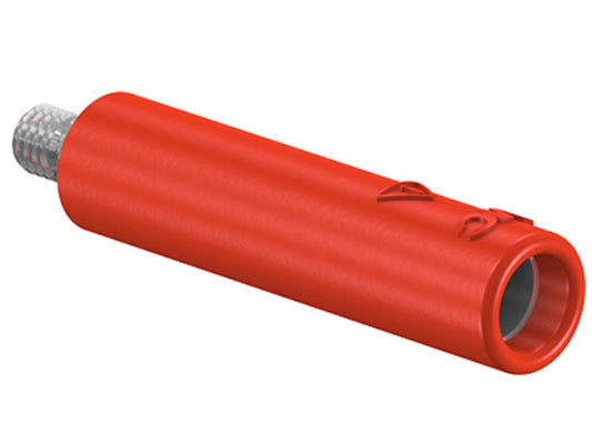 Adapter B4E-M4-I rød m/M4 gevind CAT II 1000V 32A