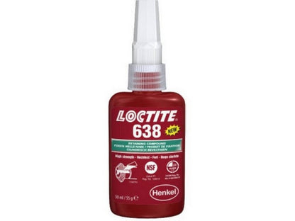 Loctite 638 glue high strength 50ml bottle