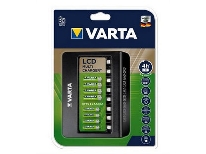 Varta LCD multi lader til AAA og AA batterier