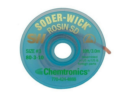 Sugetråd R/RMA fluks grønn 2,0mmx3m; f/Medium pads