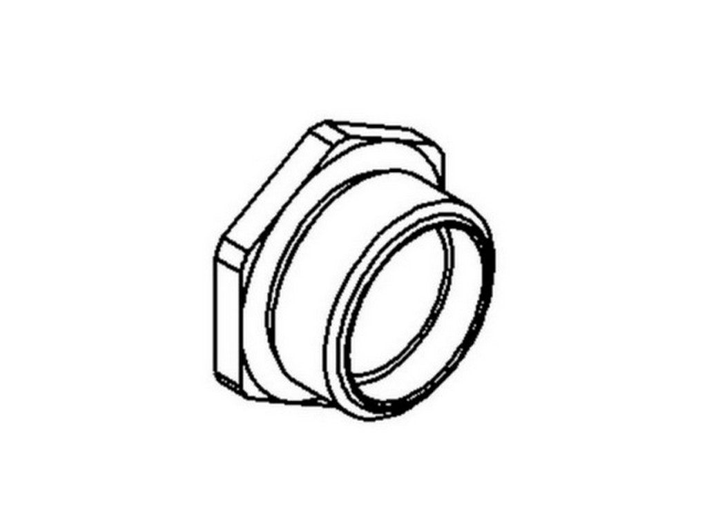 Reduktionsring polyamid grå M32-M25