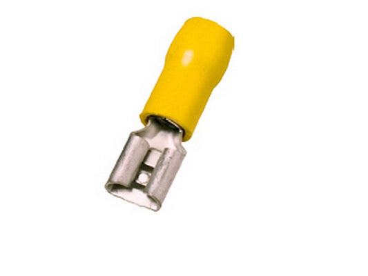 Fladstik isoleret hun gul 0,1-0,5mm²-2,8x0,5mm